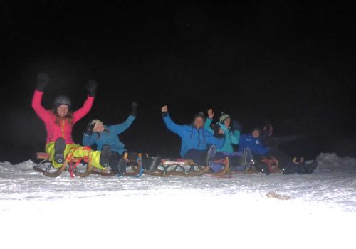 AKV Silvester Rodeln in Soell
