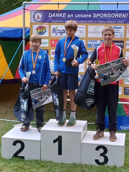 Leonas Kanu Slalom Deutsche Schülermeisterschaft 2025